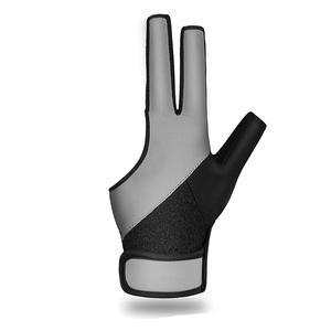 Unique Design Multi Color Custom Made Sports Snooker <b>Gloves</b> for Men and Women High Quality <b>Moisture</b> Wicking Non-Slip 3 Fingers - Product Image 1