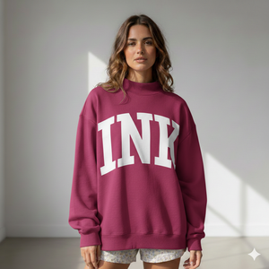 Sudadera Oversize de Cuello Alto para Mujer de Alta Demanda 2026, Material Poliéster/Algodón, Tallas Personalizadas, Estilo Relajado - Product Image 1