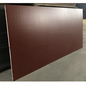 Contreplaqué filmé de qualité supérieure, avec âme en pin, mélaminé collé E1 A2, imperméable, 12~21 mm, surface polie noire/marron - Product Image 3