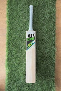 Bate de Críquet Profesional HIT ZONE de Madera de Sauce Inglés, Tamaño Completo |   Bate de béisbol de grado 1 para pelota dura |   Bate de Béisbol Ligero de Alto Rendimiento para Partidos - Product Image 3