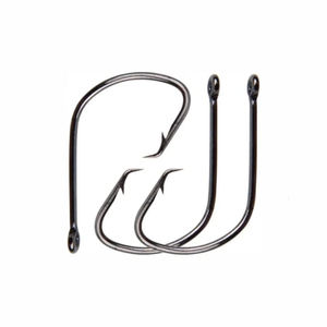 Anzuelos Circulares de Acero Inoxidable y Acero con Alto Contenido de Carbono para Pesca de Lubina en Agua Salada y Carpa de Río, Venta al Por Mayor - Product Image 1