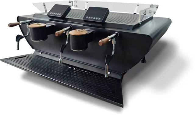 Double-Head Italian Semi-Automatic Commercial Espresso Coffee Machine