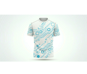 เสื้อเจอร์ซีย์ซับลิเมชั่นสั่งทำพิเศษ ขนาดใหญ่พิเศษ 100% โพลีเอสเตอร์ พรีเมียม สตรีทแวร์ สปอร์ตแวร์ - Product Image 1