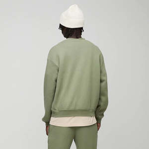 Nouveauté : Sweat-shirt zippé surdimensionné pour homme en mélange de molleton 100 % coton, collection Hiver 2026, à prix avantageux - Product Image 3