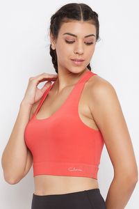 Soutien-gorge de sport Coral Crossback avec dos ouvert pour femme - Product Image 3