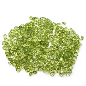 Natural Green <b>Peridot</b> Cushion Cut 2mm Faceted Loose Gemstone Calibrated Stone Wholesale Bulk <b>Peridot</b> For Jewelry Making Supply - Product Image 6