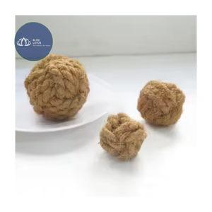 Jouet à mâcher durable en sisal pour petits chiens, jeu d'intérieur, design mignon, nœuds de corde naturelle, jouet pour animaux de compagnie - Product Image 2