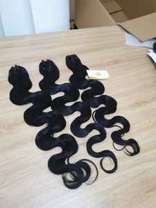 En gros 100% Raw Vietnamien Remy Peau Trame Extensions de Cheveux Unique Donneur Corps Vague Style - Product Image 4