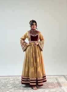 Robe de festival pour femme, style Kuchi afghan, vintage, longue, en dentelle, faite main, brodée, traditionnelle, tribale, lavable, avec boutons, collection 2026 - Product Image 2