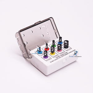 ชุดเครื่องมือผ่าตัดฝังรากเทียม Altomme Instruments ชุดเครื่องมือเจาะกระดูกสำหรับถอนแกนกระดูกทางทันตกรรม ชุดดอกสว่านสแตนเลสแบบใช้ซ้ำได้ - Product Image 2