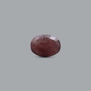 พลอยทับทิมทรงรีธรรมชาติ 10.2 กะรัต สำหรับเครื่องประดับชั้นดี - Product Image 2