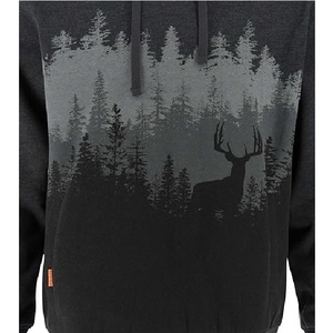 Sweat-shirt à capuche imprimé pour homme - Product Image 3