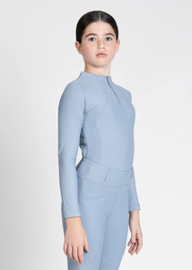 Vêtement de base pour l'équitation des enfants OEM, tissu extensible doux, coupe confortable, best-seller des vêtements de base pour l'équitation des enfants - Product Image 4
