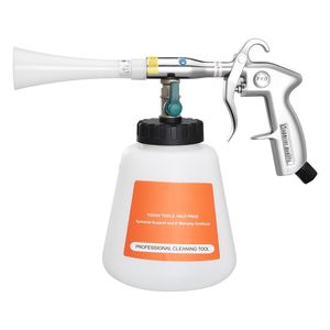 Pistola ad Aria Compressa ad Alta Pressione con 2 Ugelli e Bottiglia per Liquidi da 1L per Pulizia Auto - Product Image 2