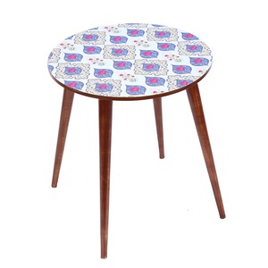 Table basse gigogne en bois de manguier massif, fabrication artisanale, design moderne haut de gamme pour salon de luxe - Product Image 5