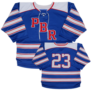 Fabricant de vêtements de sport en gros, maillot de hockey sur glace en tissu mesh, appliqué en twill, uniforme de hockey personnalisé - Product Image 3