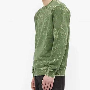 2026 Wholesale Heavyweight Acid Wash Hoodies 100% Cotton Sweatshirts Custom Made <b>with</b> New Design OEM Embroidered Men's Basics - Product Image 1