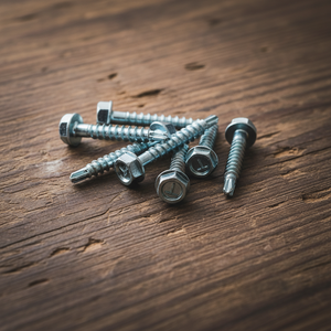 Tornillos de Rosca Gruesa de Acero al Carbono Clase 4.8 6.8 con Recubrimiento de Zinc, Cabeza Hexagonal, Autoperforantes, Disponibles para OEM, Venta al Por Mayor de Fábrica - Product Image 4