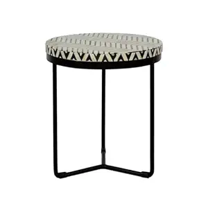 Table moderne de haute qualité, faite à la main, écologique, avec incrustations en os et résine marocaines, pour salon, chambre, hôtel, appartement, meilleur prix, style indien - Product Image 4