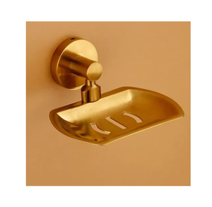 Premium Quality Wholesale Supplies Brass <b>Soap</b> <b>Holder</b> For Home Bathroom <b>Soap</b> Storage Rack 2 Pieces In hot Sale - Product Image 2