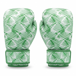 Gants de boxe sur mesure en cuir PU et cuir de vachette, prix de gros RTS, options de logo personnalisé, gants de sparring AS-BG-4800 - Product Image 2