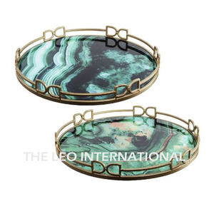 Bandeja Rectangular de Aluminio y Hierro con Diseño de Asta de Reno y Asa Lateral, Creativa, de Alta Demanda y Precio Económico - Product Image 5