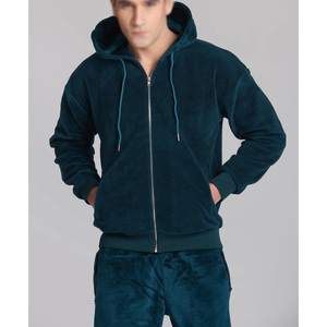 ชุดเซ็ตเสื้อสเวตเชิ้ตและกางเกงขายาวผ้าคอตตอนผสมเนื้อนุ่มใส่สบายทรงโอเวอร์ไซส์ เหมาะสำหรับสตรีทแวร์ ลุคสบายๆ หรือใส่เดินทาง - Product Image 4