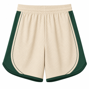 Drawstring Closure <b>Men</b> Casual Mesh <b>Shorts</b> Pockets High Waist Polyester/Cotton Fabric <b>Quick</b> <b>Dry</b> Breathable Eco-Friendly Comfort - Product Image 5