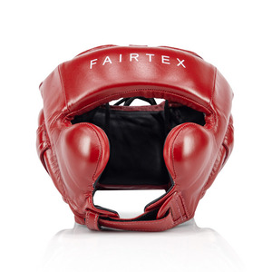 Protège-tête en cuir de qualité supérieure pour l'entraînement et le sparring, casque de protection réglable pour hommes et femmes, utilisation en boxe - Product Image 3