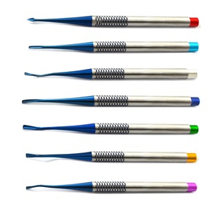 Premium Quality Dental Implant PDL Elevators Set of 7 <b>Tooth</b> Extraction Root Tip Elevators Luxation <b>Tools</b> With Cassette - Product Image 4