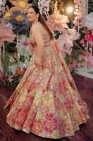 Lehenga in Georgette Premium di Boutique Indiana, Lehenga Designer Stile Bollywood, Abbigliamento Festivo Trendy per Donne, Ideale per Matrimoni e Feste
