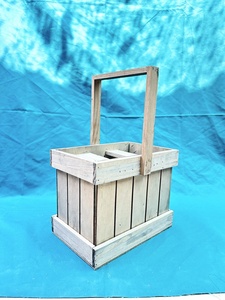 Precio al por mayor Caja de macetas de flores de madera para almacenamiento de plantas y plántulas Cajas de flores de paisaje - Product Image 2