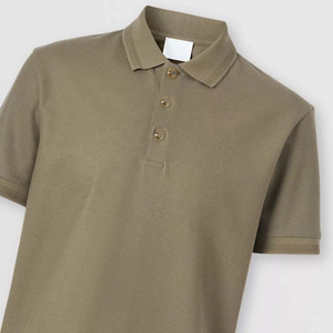 Polo Homme Grande Taille en Tissu Coton Bambou de Haute Qualité, Nouveauté 2025, Style Européen et Américain, Vente en Gros - Product Image 6
