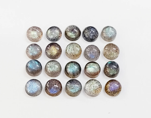 ลาบราดอไรต์ทรงกลมขนาด 7*7 มม. คุณภาพสูง ประกายสวยงาม สำหรับทำเครื่องประดับ - Product Image 2