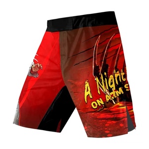 Vêtements de combat professionnels en gros, prix d'usine, uniforme de Jiu Jitsu, BJJ, grappling, kick-boxing, short personnalisé avec logo MMA - Product Image 2