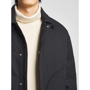 Nueva Chaqueta de Invierno Personalizada para Hombre, Chaqueta de Alta Calidad con Cuello de Plumón, Chaqueta a Prueba de Viento, Chaqueta de Moda para Hombre - Product Image 4