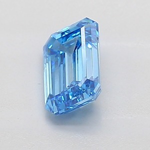 Émeraude bleue vif fantaisie certifiée de 1,02 carat, diamant VS2, taille EX, pierre brute pour bijoux de luxe - Product Image 4