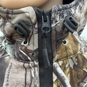 Traje de Caza para Hombre de Alta Calidad, Tejido con Forro Polar Térmico de Camuflaje Otoñal, Impermeable, para Caza al Aire Libre - Product Image 5