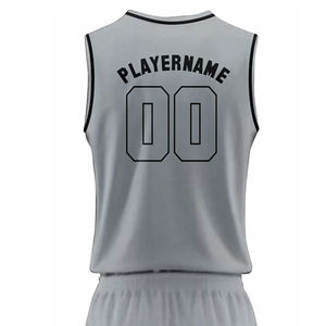 Uniforme de Baloncesto Sublimado de Última Moda para Adultos, Transpirable, de Secado Rápido, Sin Mangas, 100% Poliéster, para Deportes al Aire Libre - Product Image 6