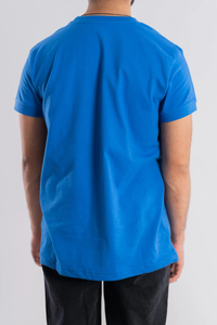 T-shirt SOSH 4 pour homme, col rond avec empiècements contrastés - Product Image 3