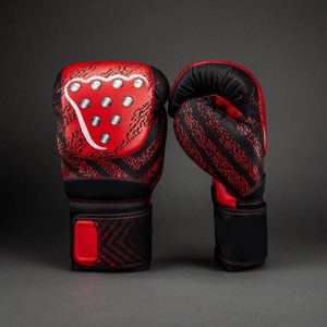 Guantes de Boxeo Ligeros Ajustables Five-B Custom PE Negros para MMA, Sanda, Grappling, Muay Thai y Entrenamiento - Product Image 1