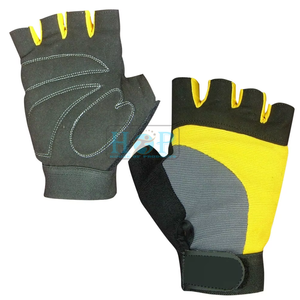 Gants de cyclisme d'extérieur légers avec support de paume rembourré, matériau respirant, antidérapants et confortables - Product Image 1