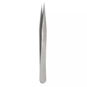 Hot Selling Stainless Steel Eyelash Tweezers Made Pakistan OEM Design <b>Cheap</b> Price New Style Lightweight Durable Comfortable - Product Image 2