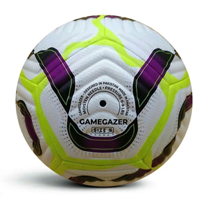 Balón de Fútbol GAMEGAZER HB-1010 Cosido a Mano, Talla 5, Peso 410-450G, Circunferencia 680-700MM, para Entrenamiento y Partidos al Aire Libre - Product Image 3