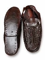 Mocassins ethniques en cuir tressé marron de haute qualité pour hommes, faits à la main, à enfiler, chaussures décontractées habillées avec boucle et bout rond
