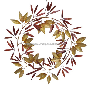 Feuilles belle guirlande cadres modernes décor à la maison guirlande de noël ornée de feuilles guirlande de noël pour la décoration intérieure - Product Image 2