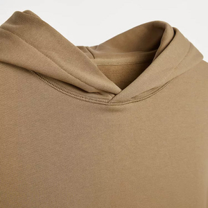 Men's High Quality 100% Cotton Terry Oversize Hoodie Streetwear <b>Thick</b> <b>Fleece</b> Drop Shoulder Pocket Pullover Custom Hooded - Product Image 5