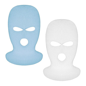 Cagoule d'hiver unisexe en polaire à couverture intégrale personnalisée pour adulte, masque d'extérieur en tissu standard - Product Image 5