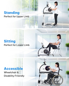 Appareil d'exercice électronique pour bras et jambes, fabriqué à Taïwan, pour la rééducation des personnes âgées et la thérapie physique. - Product Image 5