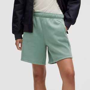 Shorts de Playa para Mujer al por Mayor de Fábrica, 100% Algodón, Ligeros, Impermeables, de Secado Rápido, Transpirables, con Impresión de Logotipo Personalizado, OEM - Product Image 4